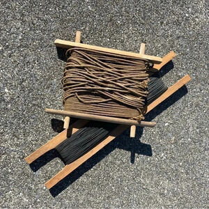 Vintage wooden fishing decor accents - 2 PCS - Home Decor - Accents